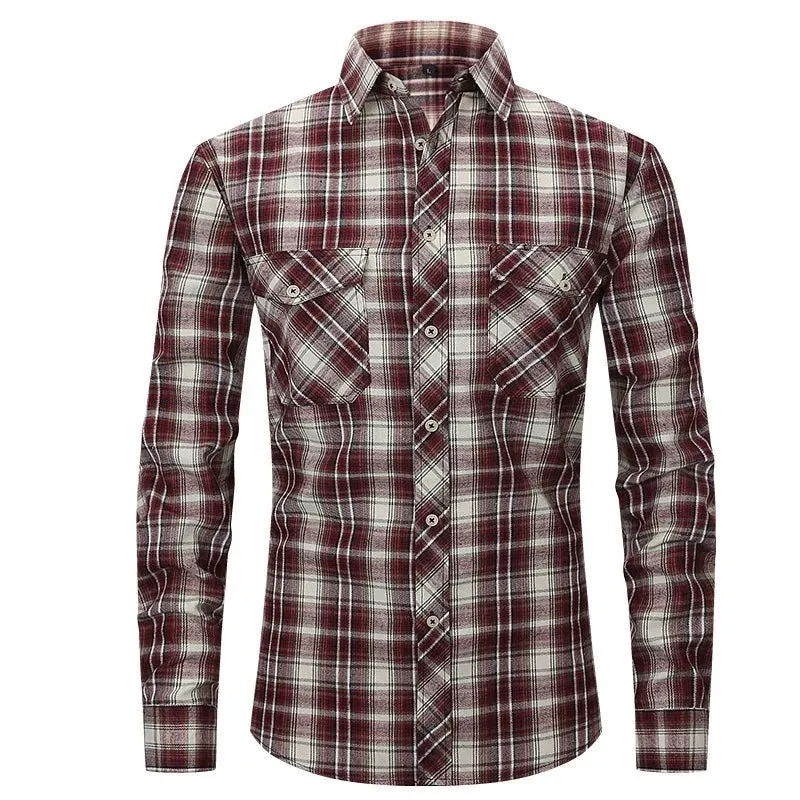 Versatile Flannel Men's Shirt