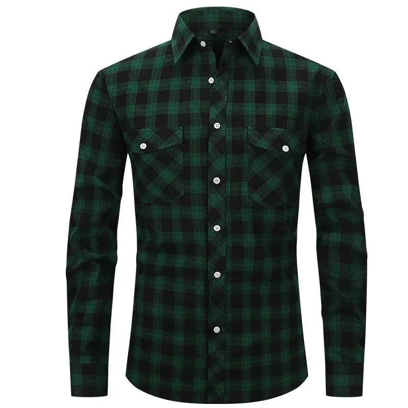 Versatile Flannel Men's Shirt