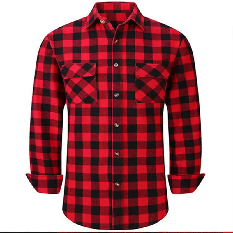 Versatile Flannel Men's Shirt