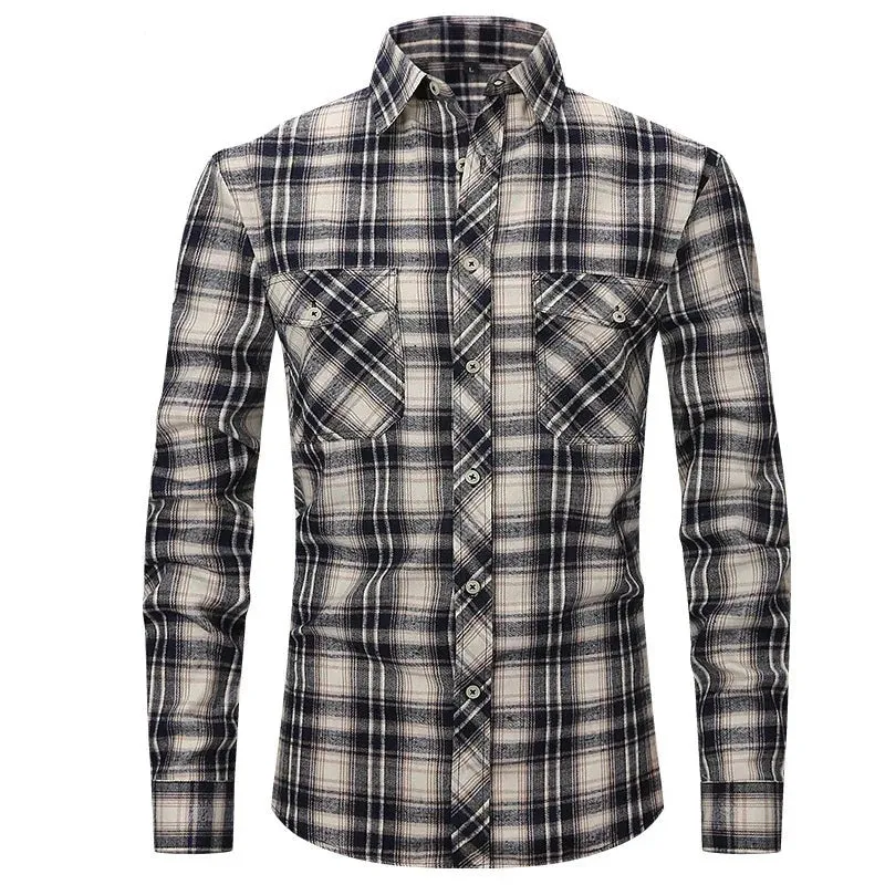 Versatile Flannel Men's Shirt