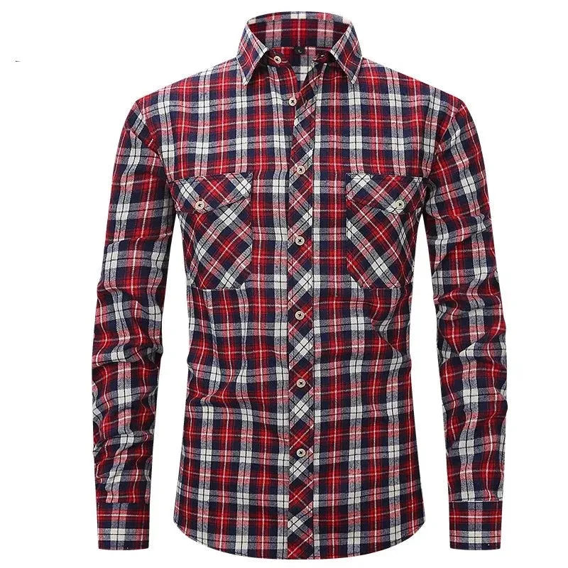 Versatile Flannel Men's Shirt