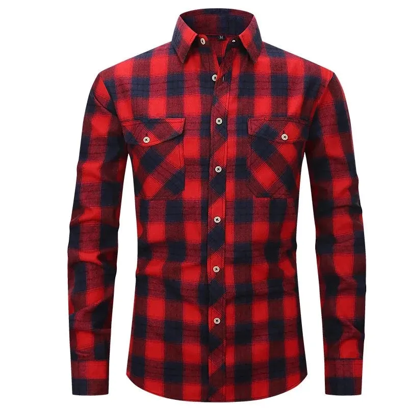 Versatile Flannel Men's Shirt