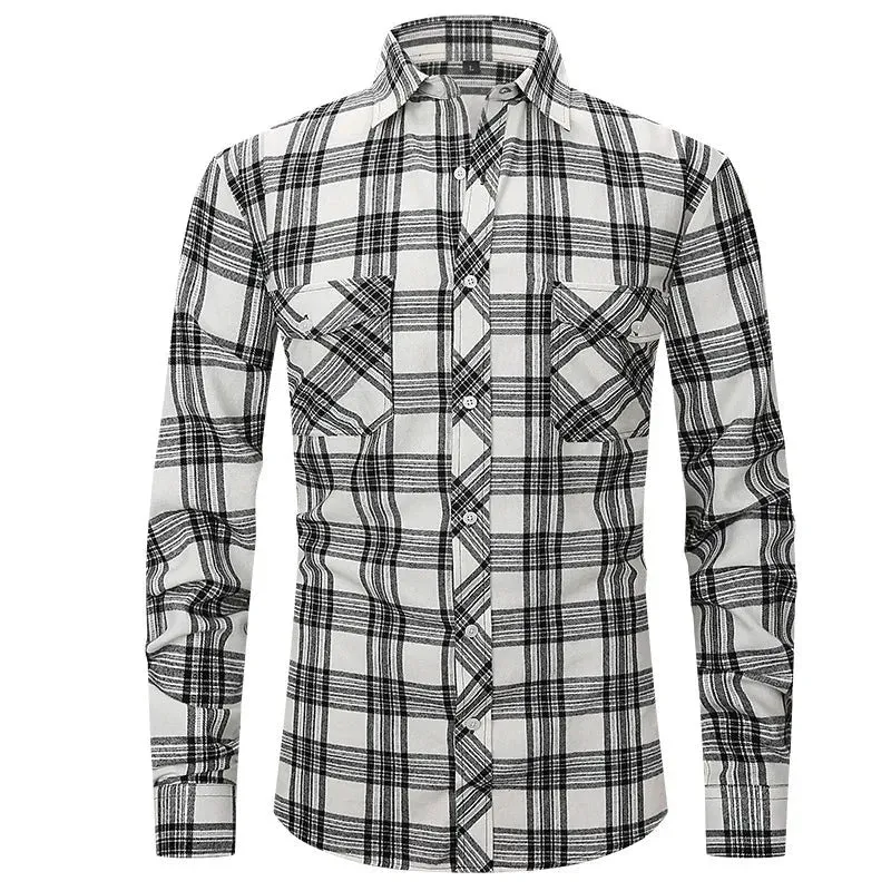 Versatile Flannel Men's Shirt