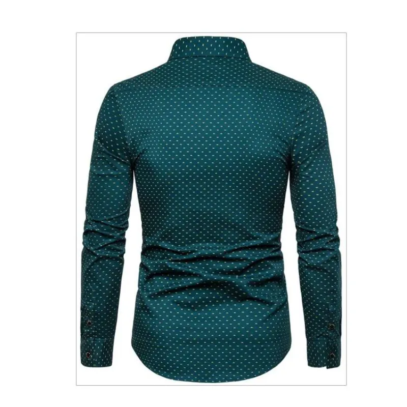 Versatile Slim Fit Men's Long Sleeves Shirt