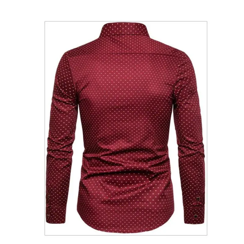 Versatile Slim Fit Men's Long Sleeves Shirt