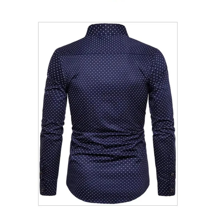 Versatile Slim Fit Men's Long Sleeves Shirt