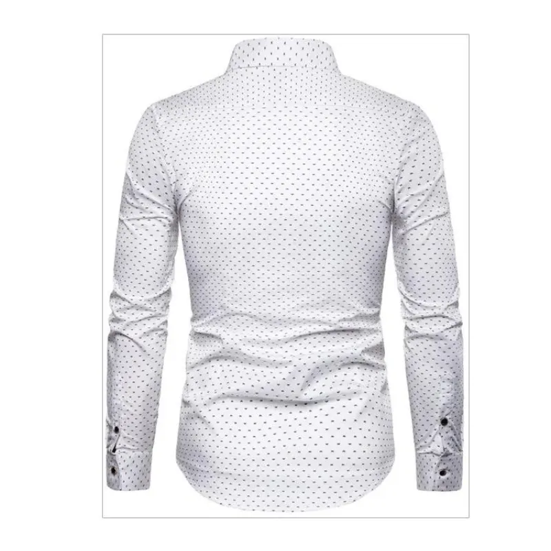 Versatile Slim Fit Men's Long Sleeves Shirt