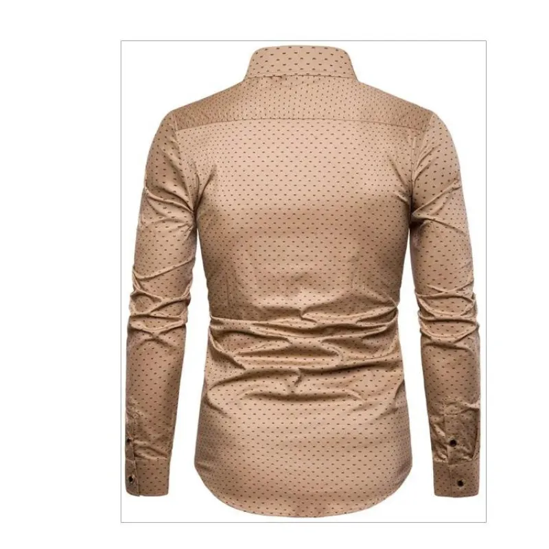 Versatile Slim Fit Men's Long Sleeves Shirt