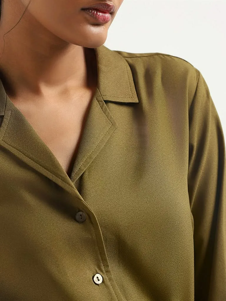 Wardrobe Olive Shirt