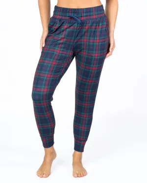 Weekend Joggers - Holiday Plaid