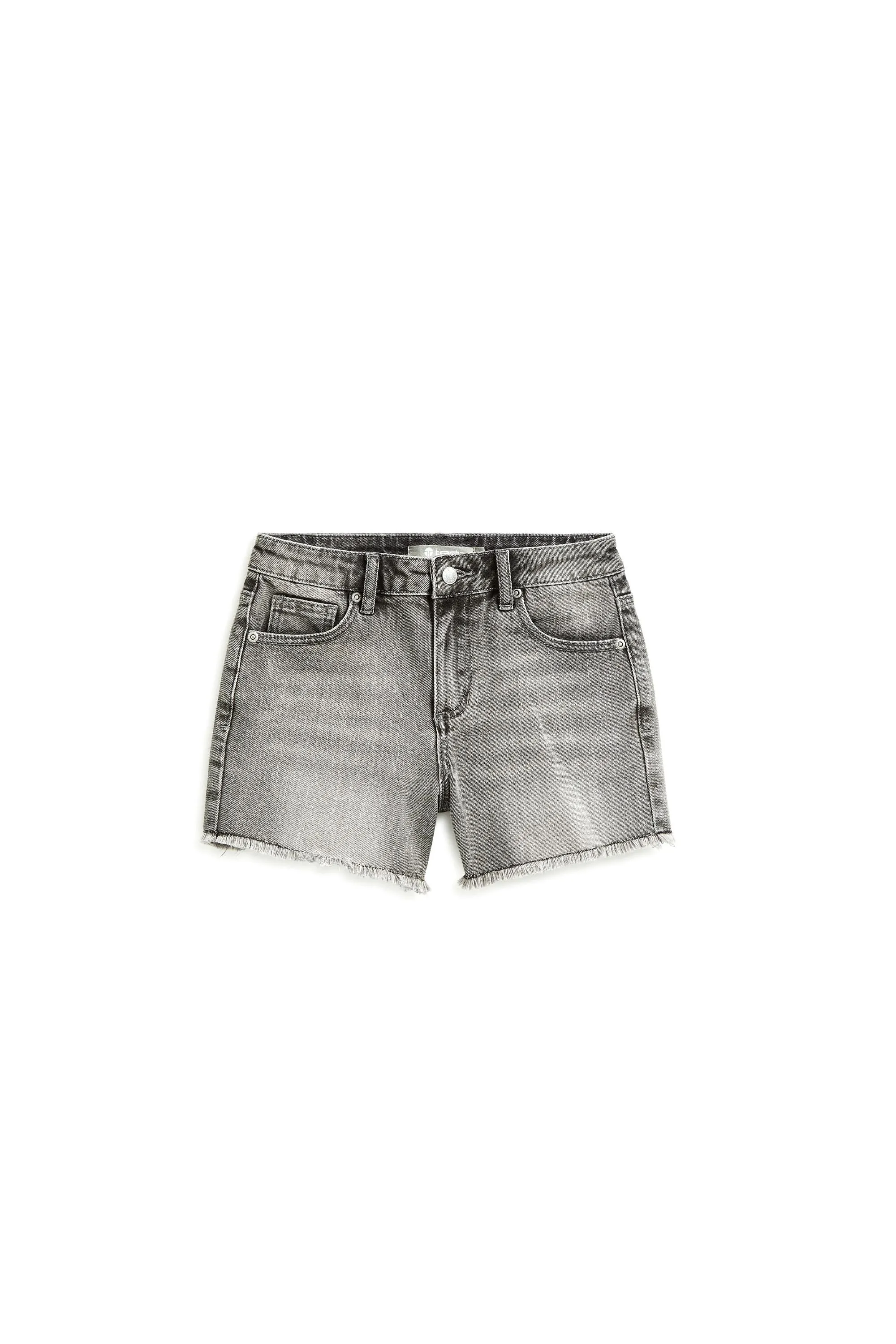 Weekender Shorts With Fray Hem